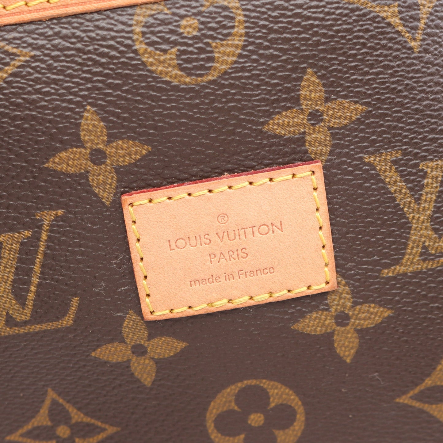 ソミュールGM モノグラム ショルダーバッグ PVC レザー ブラウン ルイヴィトン バッグ LOUIS VUITTON