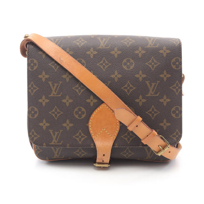 カルトシエールGM モノグラム ショルダーバッグ PVC レザー ブラウン ルイヴィトン バッグ LOUIS VUITTON