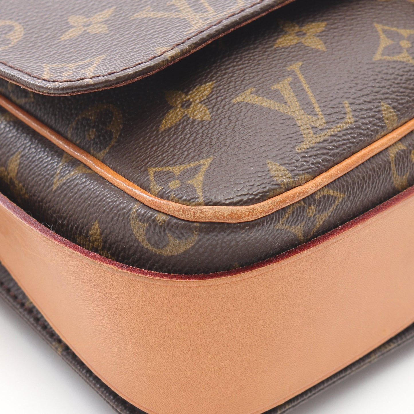 カルトシエールGM モノグラム ショルダーバッグ PVC レザー ブラウン ルイヴィトン バッグ LOUIS VUITTON