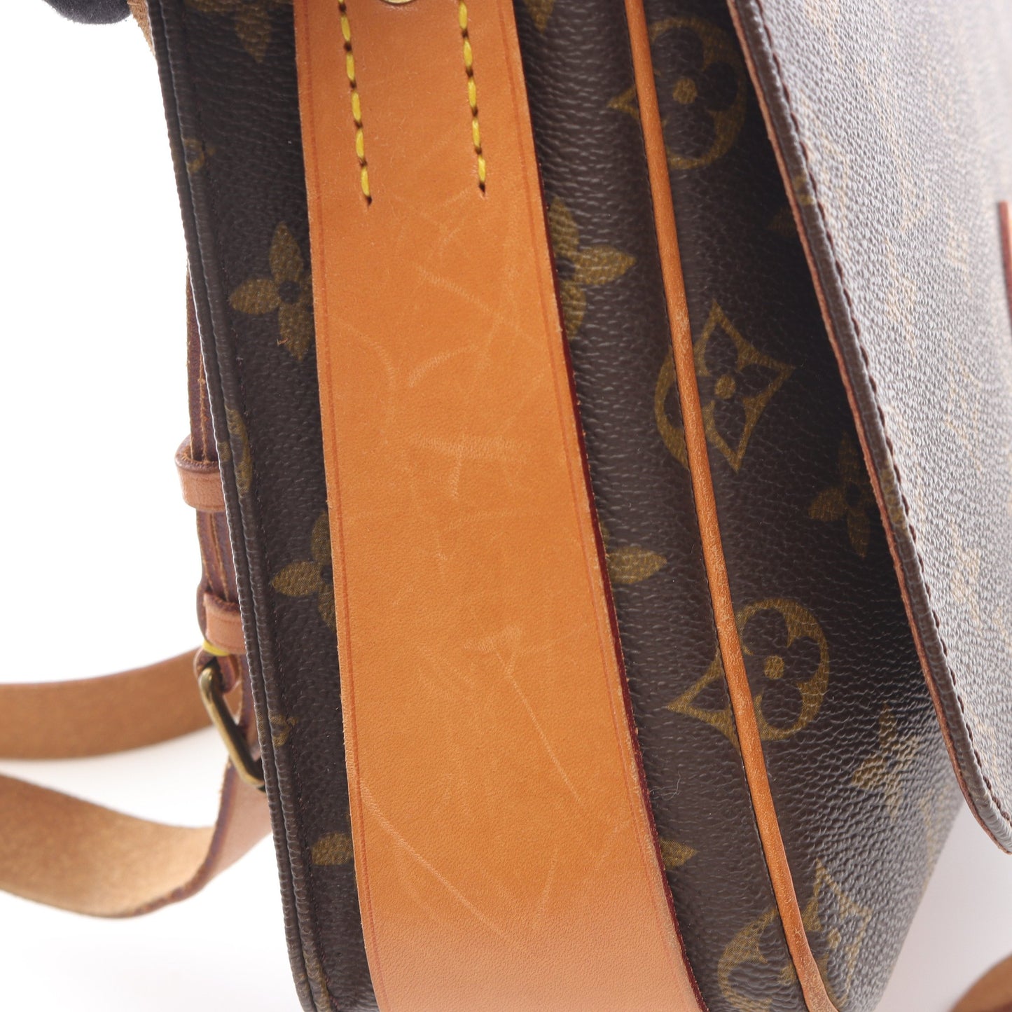 カルトシエールGM モノグラム ショルダーバッグ PVC レザー ブラウン ルイヴィトン バッグ LOUIS VUITTON