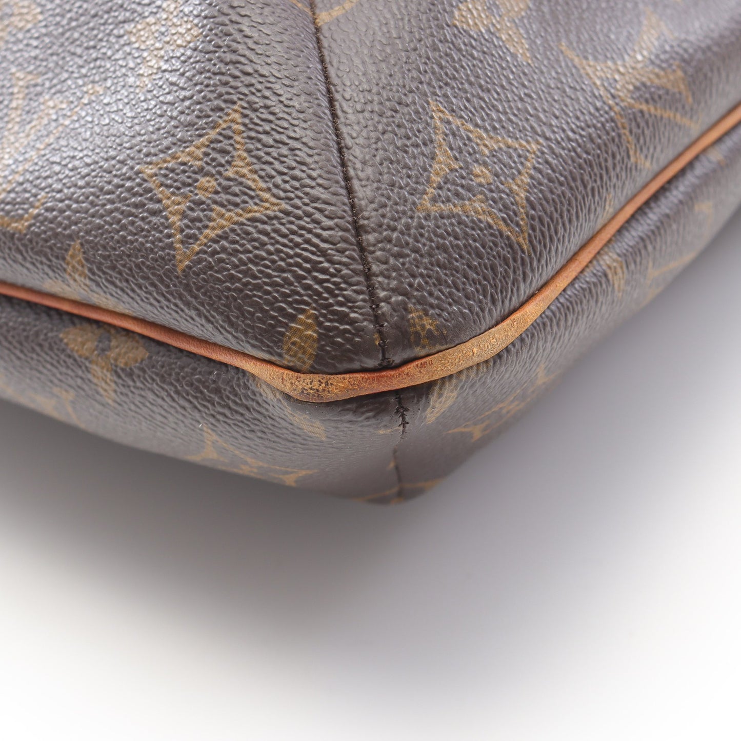 ミュゼット モノグラム ショルダーバッグ PVC レザー ブラウン ルイヴィトン バッグ LOUIS VUITTON
