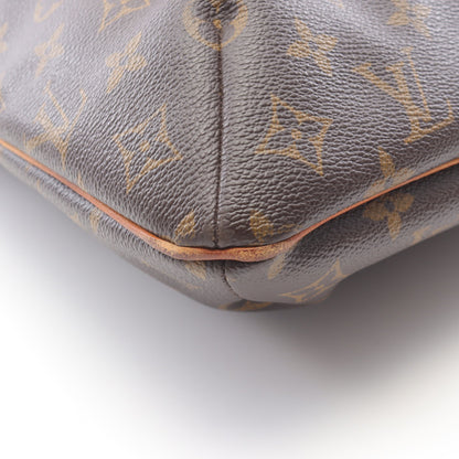 ミュゼット モノグラム ショルダーバッグ PVC レザー ブラウン ルイヴィトン バッグ LOUIS VUITTON