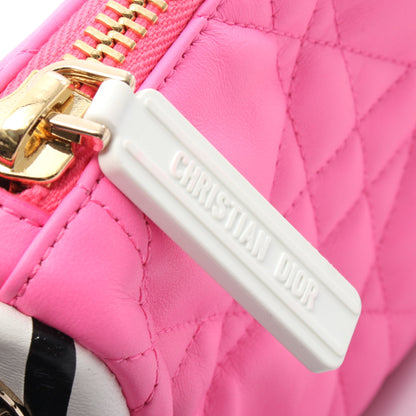 VIBE ヴァイブ ホーボー カナージュ ショルダーバッグ レザー ピンク ホワイト ブラック 2WAY クリスチャンディオール バッグ Christian Dior