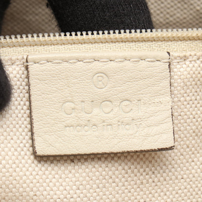 スーキー グッチシマ ハンドバッグ レザー アイボリー グッチ バッグ GUCCI