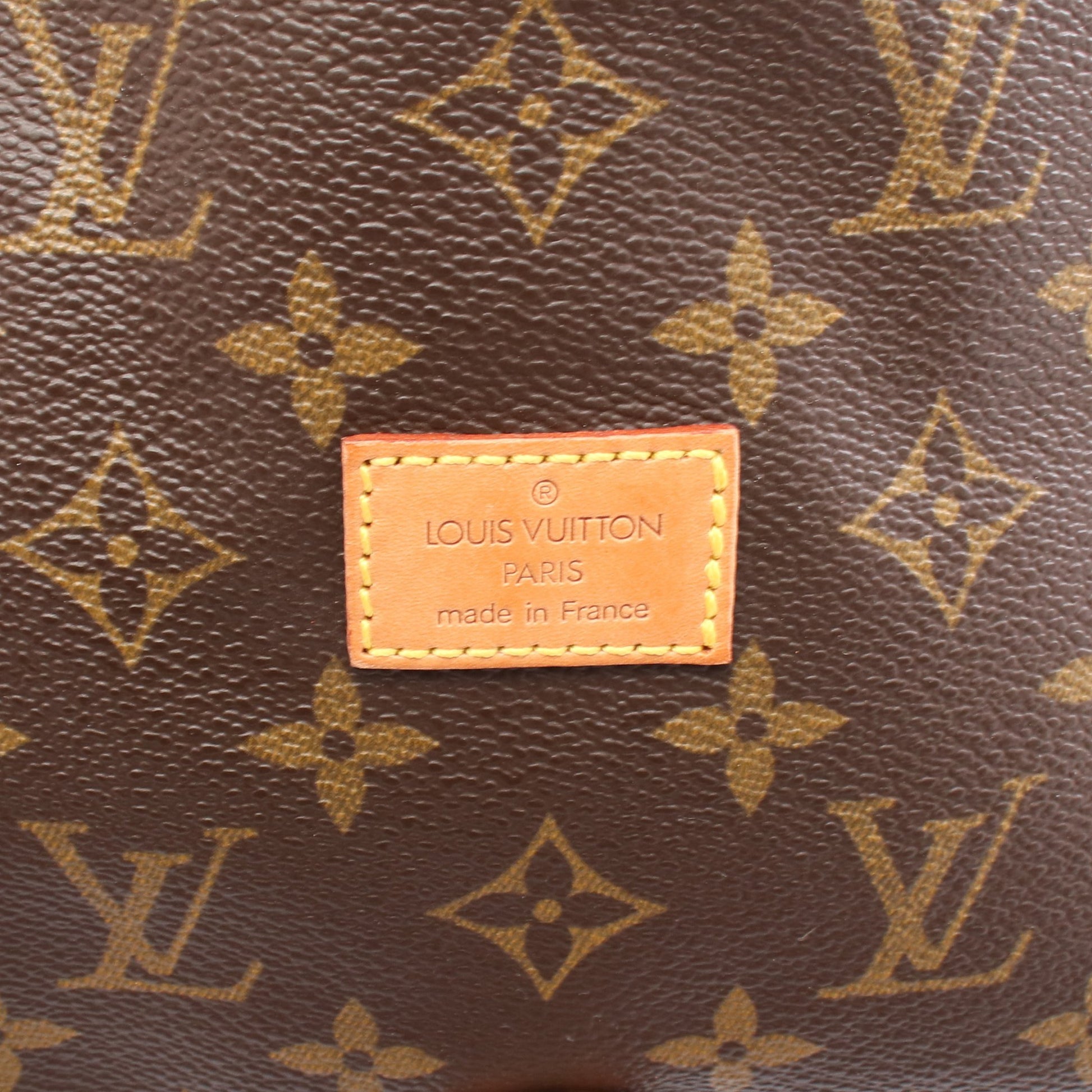 ソミュール30 モノグラム ショルダーバッグ PVC レザー ブラウン ルイヴィトン バッグ LOUIS VUITTON