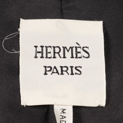 レザージャケット ディアスキン ブラック エルメス アウター HERMES