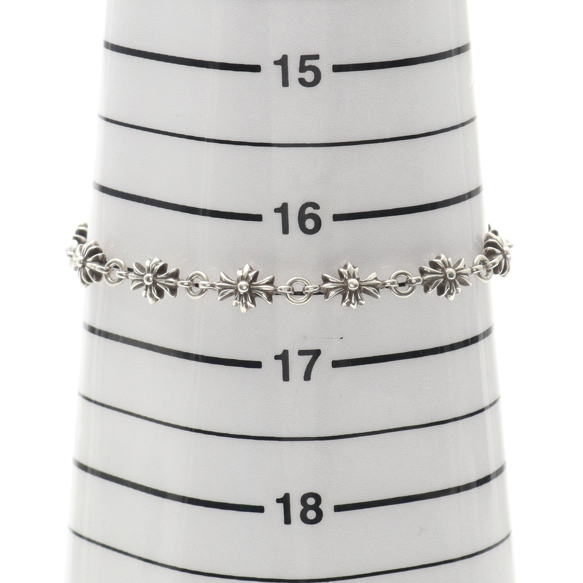 タイニーEチェーンプラス ブレスレット Ag925 シルバー クロムハーツ アクセサリー Chrome Hearts