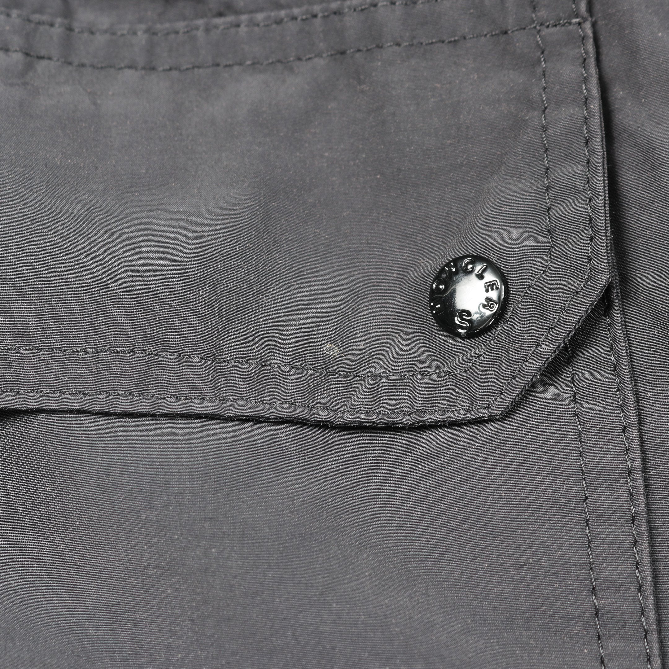 MONCLER × SACAI YUKI コート コットン ナイロン ブラック