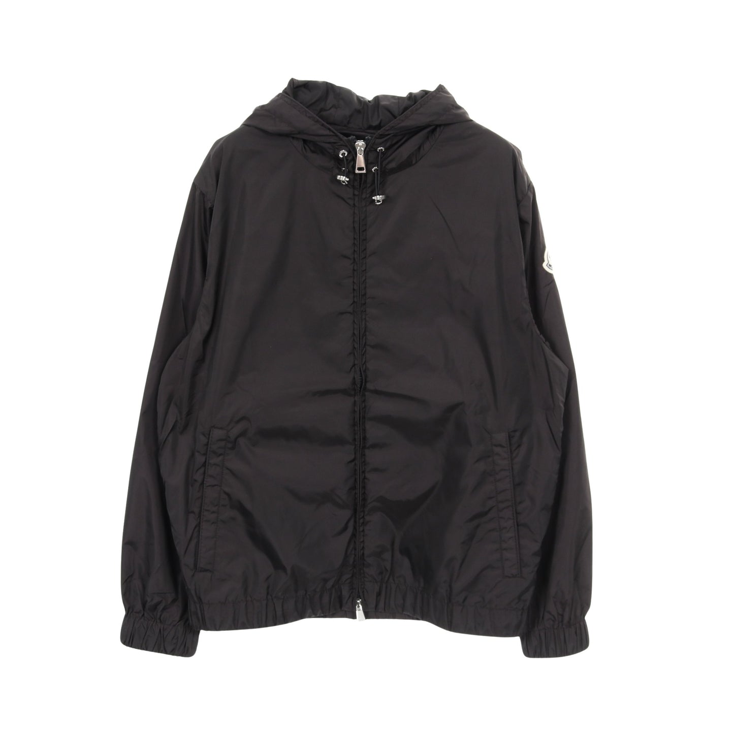 CECILE ジップアップバーガー ナイロンジャケット ナイロン ブラック モンクレール アウター MONCLER