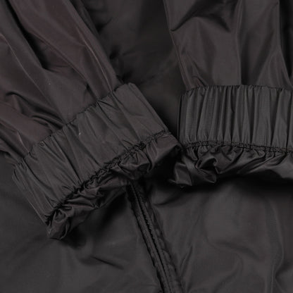 CECILE ジップアップバーガー ナイロンジャケット ナイロン ブラック モンクレール アウター MONCLER