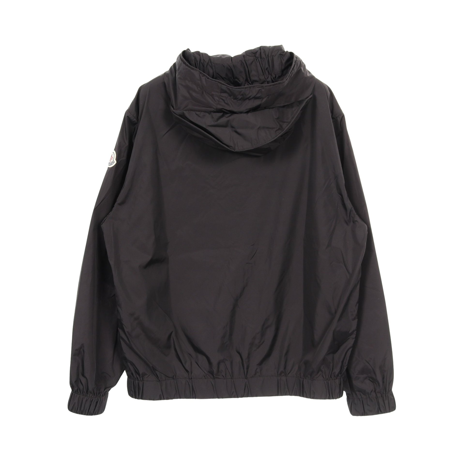 CECILE ジップアップバーガー ナイロンジャケット ナイロン ブラック モンクレール アウター MONCLER
