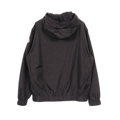 CECILE ジップアップバーガー ナイロンジャケット ナイロン ブラック モンクレール アウター MONCLER