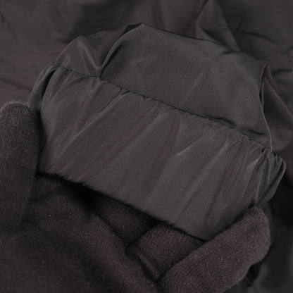 CECILE ジップアップバーガー ナイロンジャケット ナイロン ブラック モンクレール アウター MONCLER