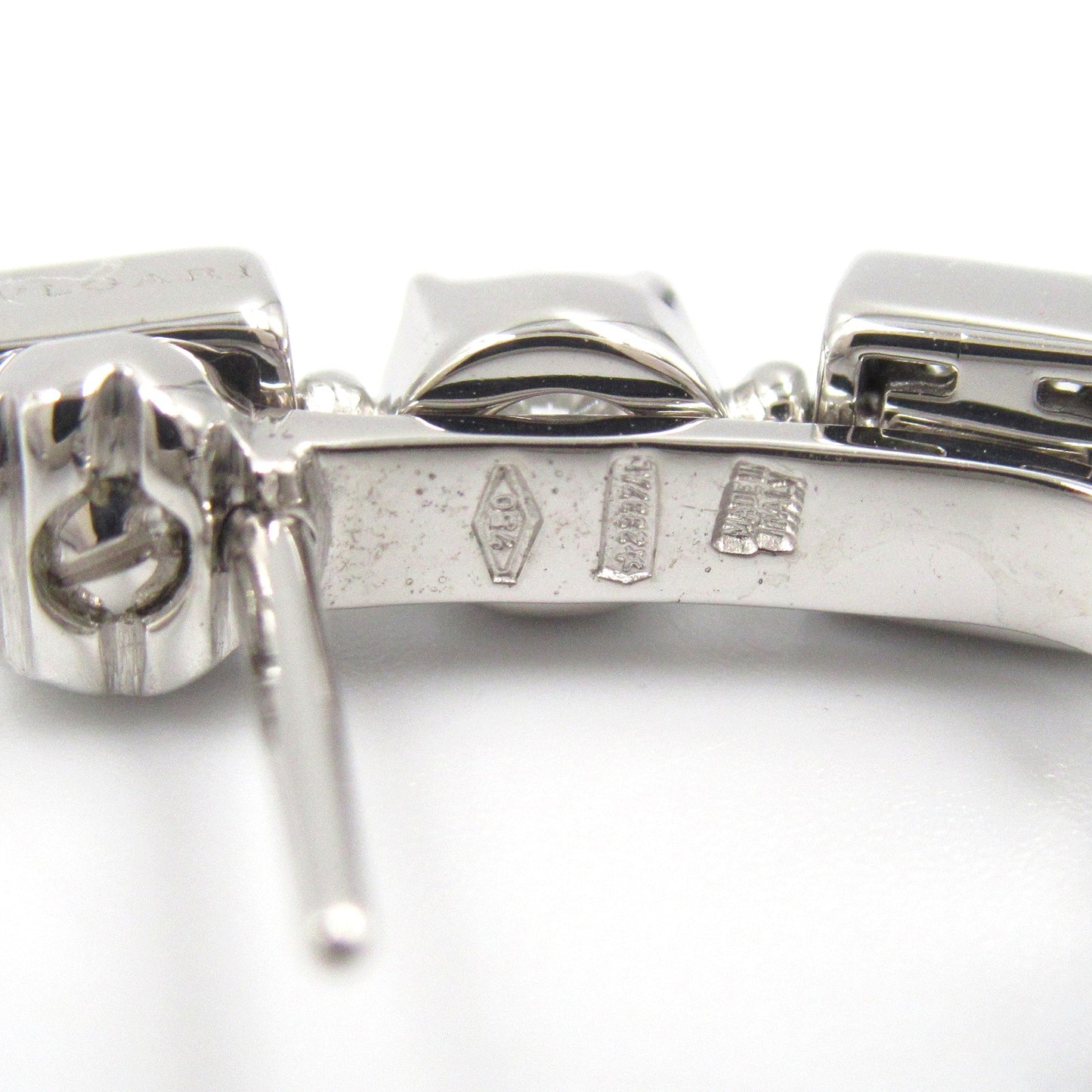 ルチア ピアス ダイヤ ピアス K18WG（ホワイトゴールド） ダイヤモンド クリア ブルガリ アクセサリー BVLGARI