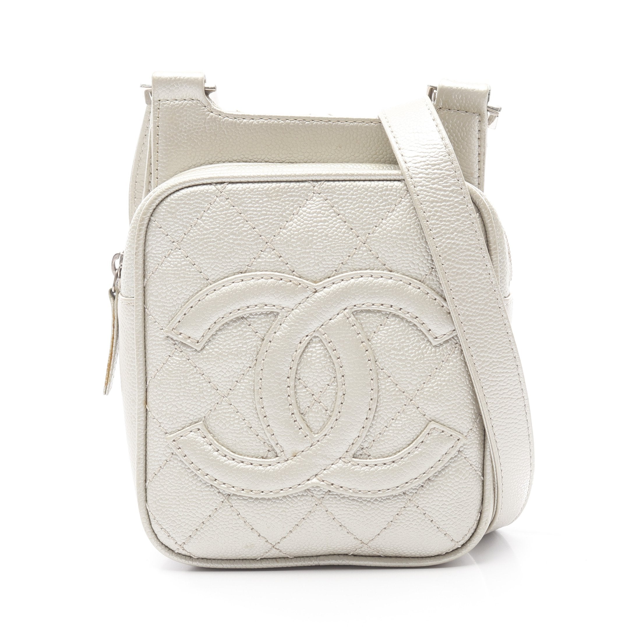 CHANEL シャネル　デカココ　マトラッセラバー　ショルダーバック CHANEL（シャネル） ココマーク デカマトラッセ ショルダーバッグ