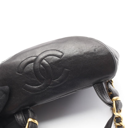 マトラッセ バックパック リュックサック ラムスキン ブラック ゴールド金具 シャネル バッグ CHANEL