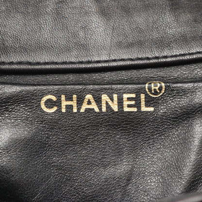 マトラッセ バックパック リュックサック ラムスキン ブラック ゴールド金具 シャネル バッグ CHANEL