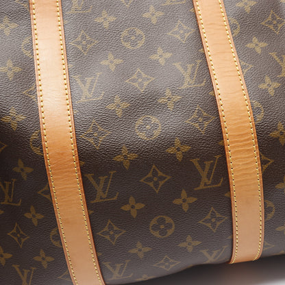 キーポル50 モノグラム ボストンバッグ PVC レザー ブラウン ルイヴィトン バッグ LOUIS VUITTON