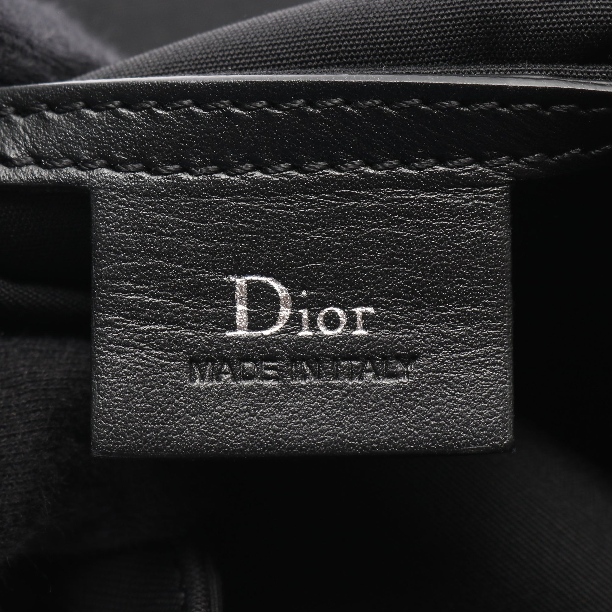 MOTION モーション バックパック リュックサック キャンバス レザー ブラック ディオール バッグ DIOR