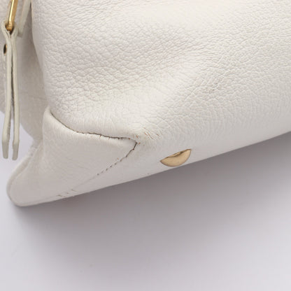 MADRAS マドラス ハンドバッグ レザー オフホワイト 2WAY ミュウミュウ バッグ miu miu