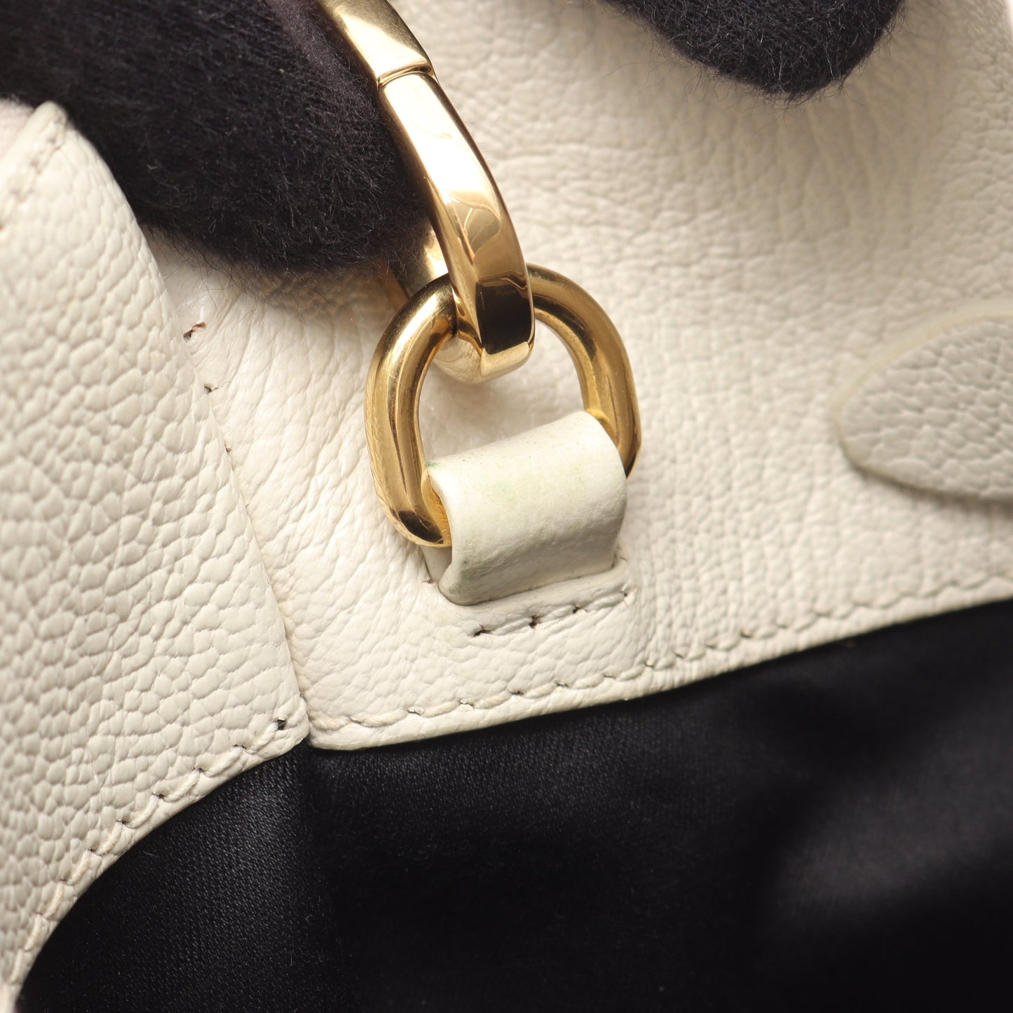 MADRAS マドラス ハンドバッグ レザー オフホワイト 2WAY ミュウミュウ バッグ miu miu