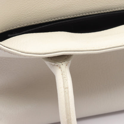 MADRAS マドラス ハンドバッグ レザー オフホワイト 2WAY ミュウミュウ バッグ miu miu