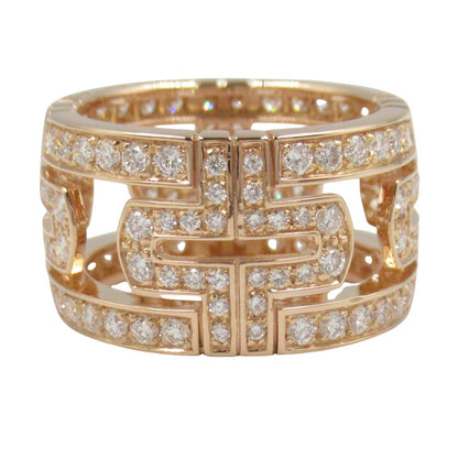 パレンテシ ラージ ダイヤ リング リング 指輪 K18PG（ピンクゴールド） ダイヤモンド クリア ブルガリ アクセサリー BVLGARI
