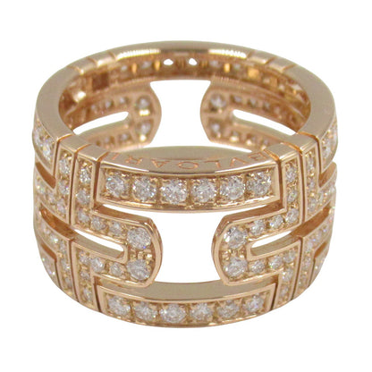 パレンテシ ラージ ダイヤ リング リング 指輪 K18PG（ピンクゴールド） ダイヤモンド クリア ブルガリ アクセサリー BVLGARI