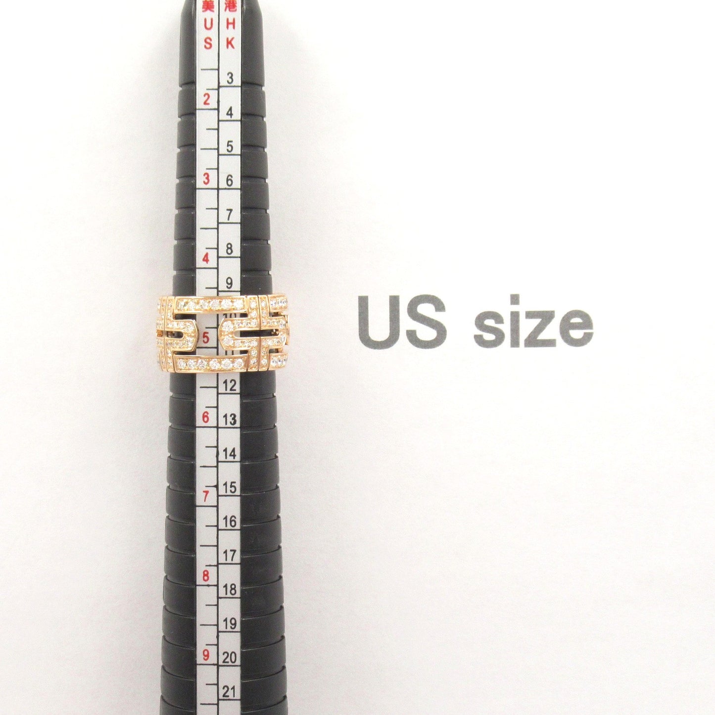 パレンテシ ラージ ダイヤ リング リング 指輪 K18PG（ピンクゴールド） ダイヤモンド クリア ブルガリ アクセサリー BVLGARI
