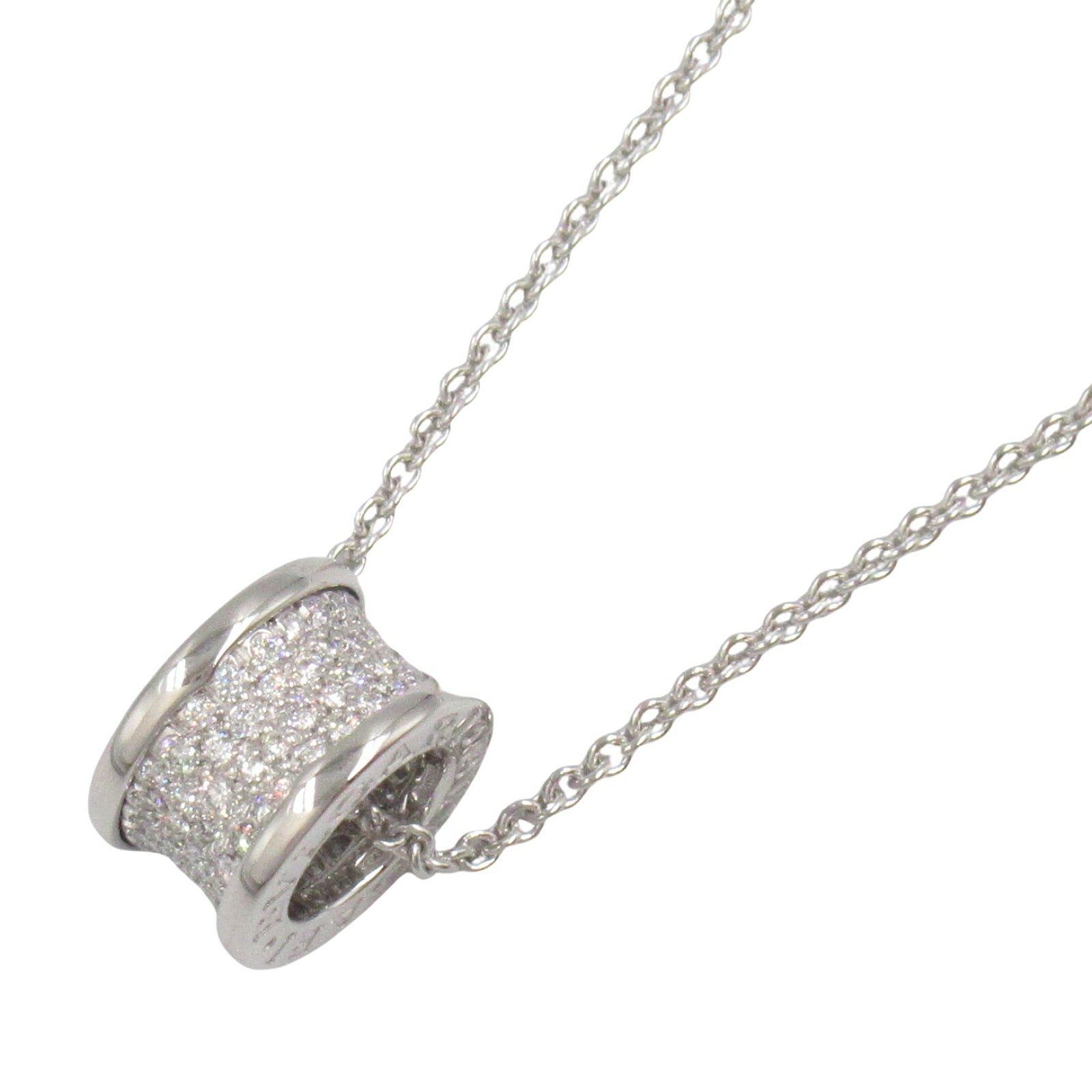 B-zero1 ビーゼロワン ネックレス ダイヤ ネックレス K18WG（ホワイト