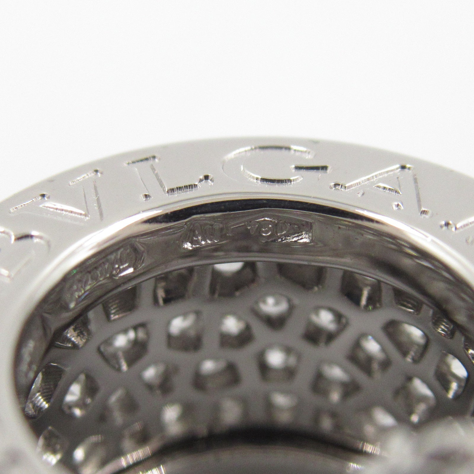 B-zero1 ビーゼロワン ネックレス ダイヤ ネックレス K18WG（ホワイトゴールド） ダイヤモンド クリア ブルガリ アクセサリー BVLGARI