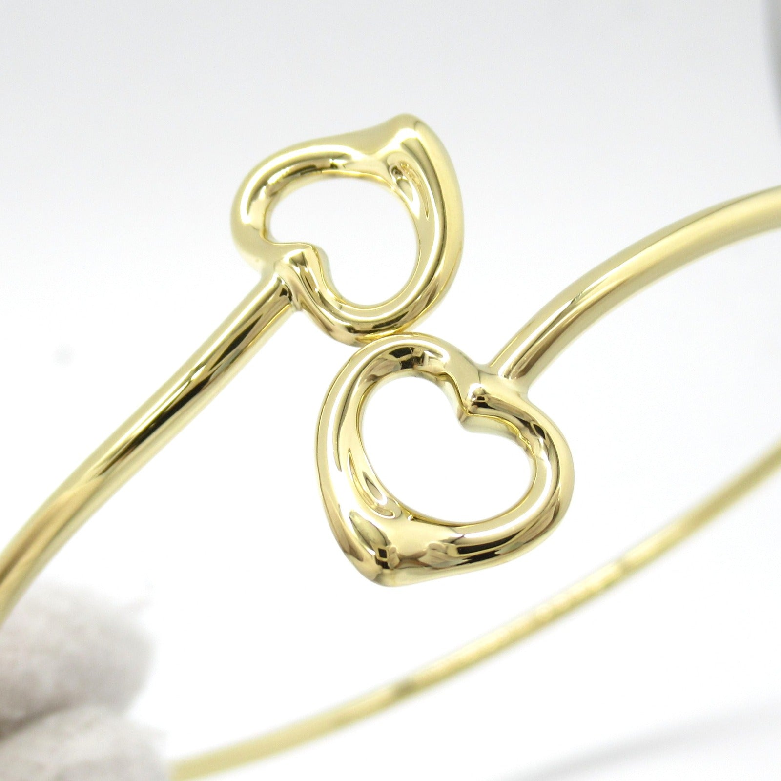 【新品未使用】K18 イエローゴールド　ブレスレット　ハート付き　18cm 楽天市場】ティファニー ハート&アロー ブレスレット 18金 K18イエロー