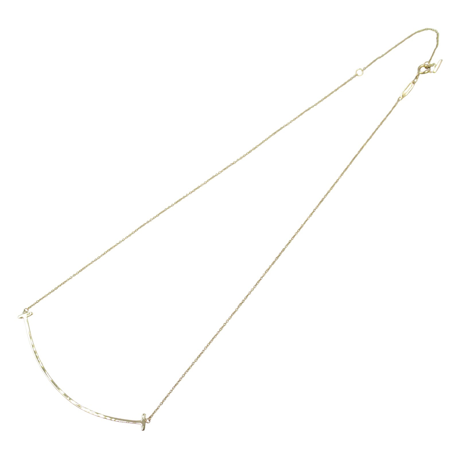 Tスマイル ラージ ネックレス ネックレス K18（イエローゴールド