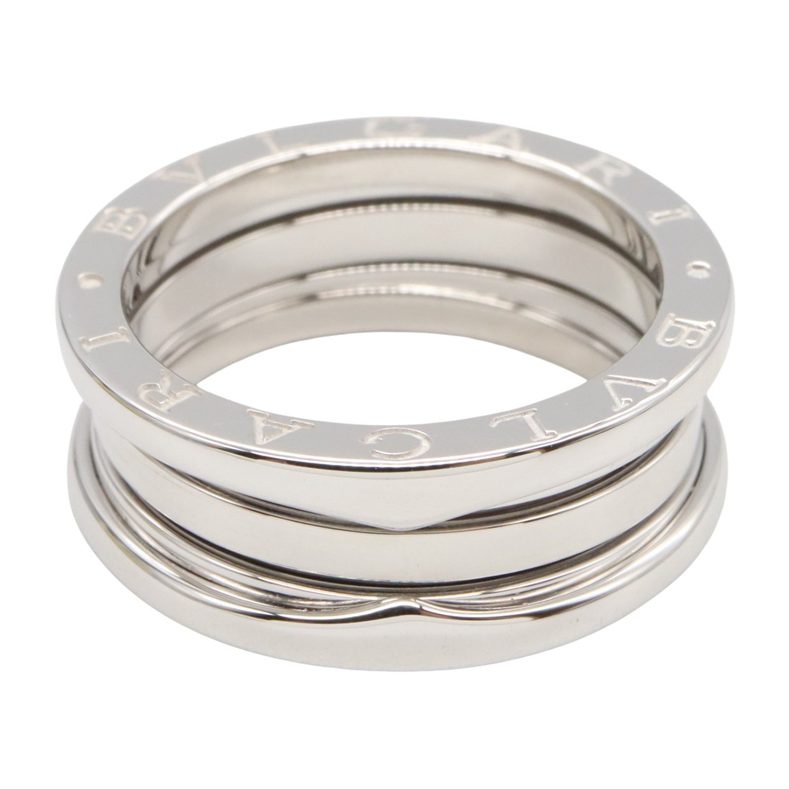 B-zero1 ビーゼロワン リング 3バンド リング 指輪 K18WG（ホワイト