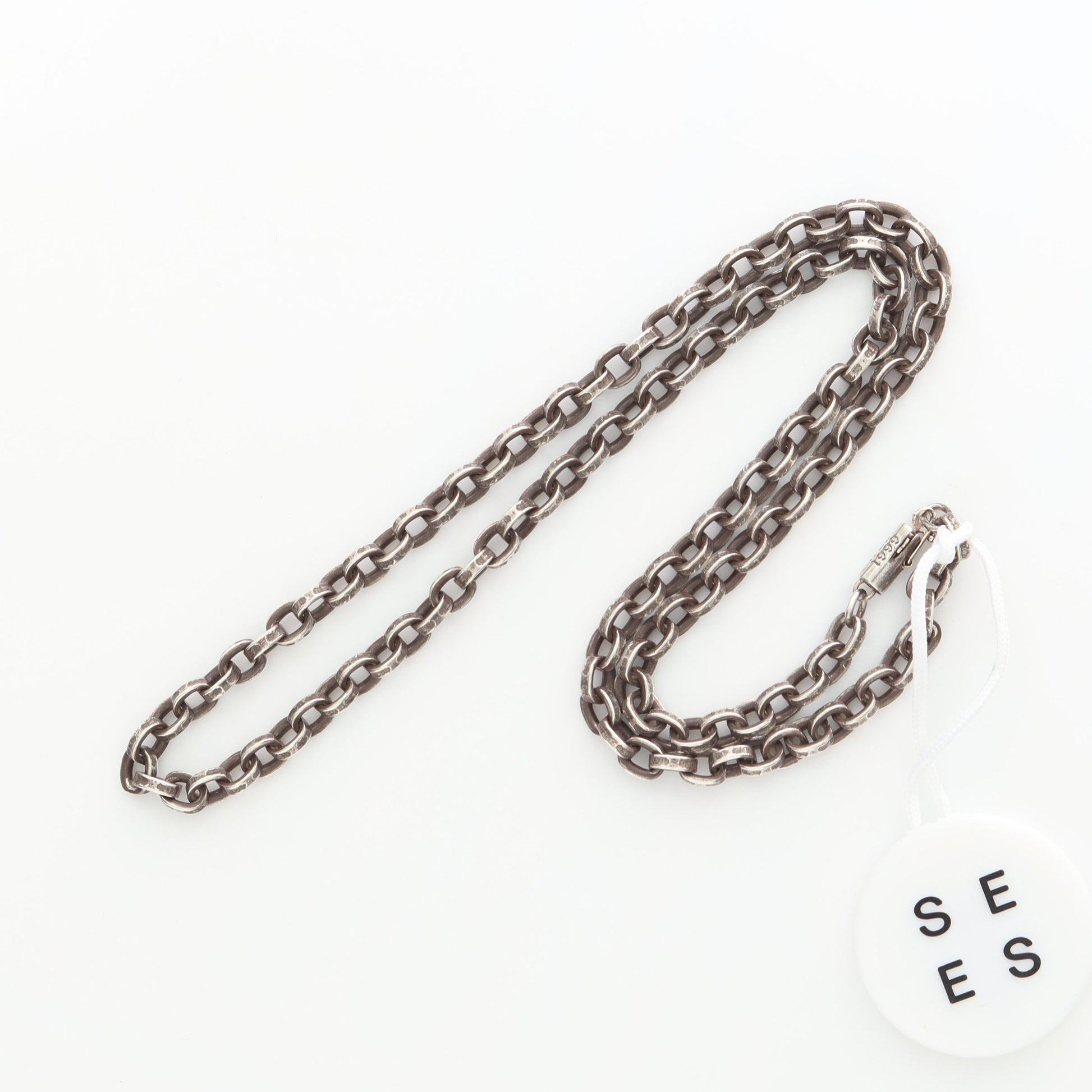ペーパーチェーン 20インチ ネックレス Ag925 シルバー クロムハーツ アクセサリー Chrome Hearts