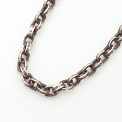 ペーパーチェーン 20インチ ネックレス Ag925 シルバー クロムハーツ アクセサリー Chrome Hearts