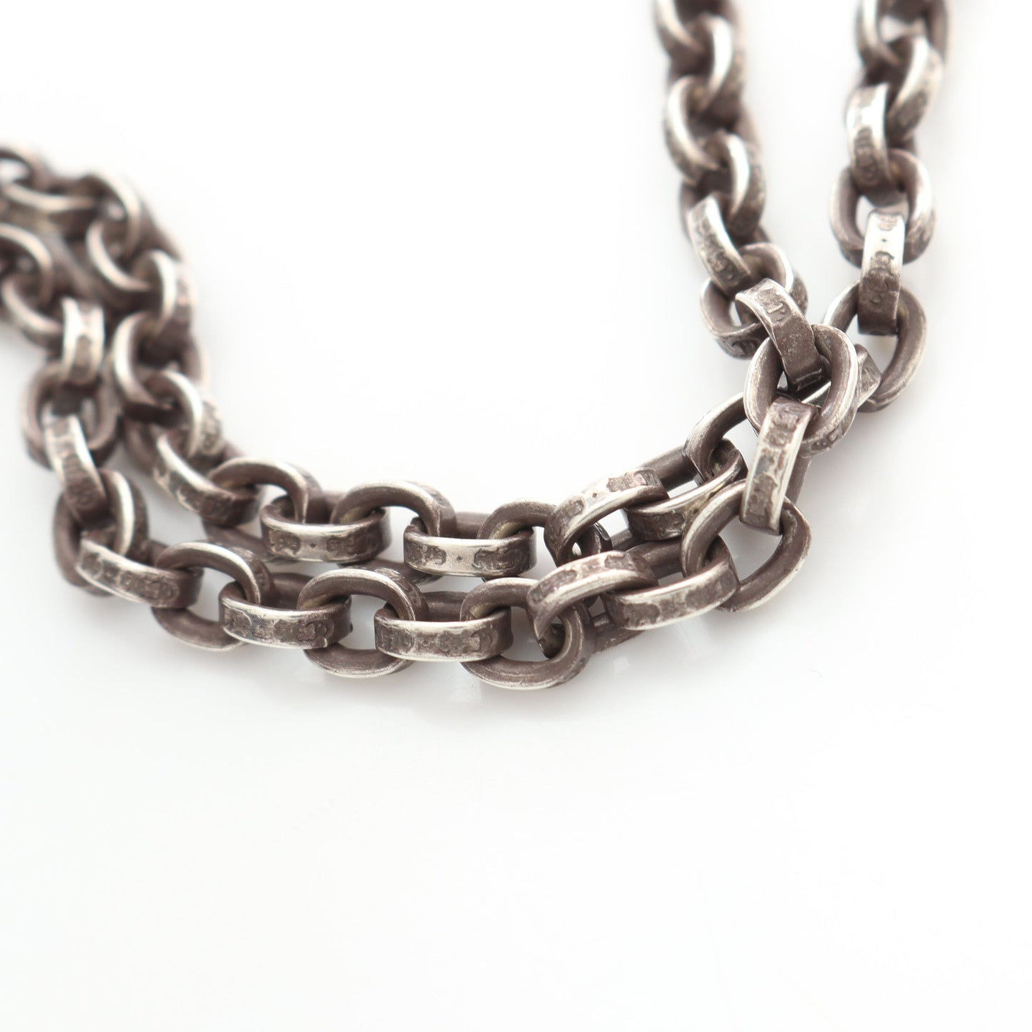 ペーパーチェーン 20インチ ネックレス Ag925 シルバー クロムハーツ アクセサリー Chrome Hearts