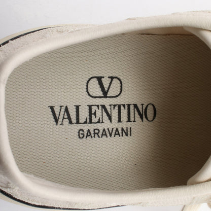 トワル イコノグラフ スニーカー キャンバス レザー アイボリー オフホワイト ヴァレンティノガラヴァーニ シューズ VALENTINO GARAVANI