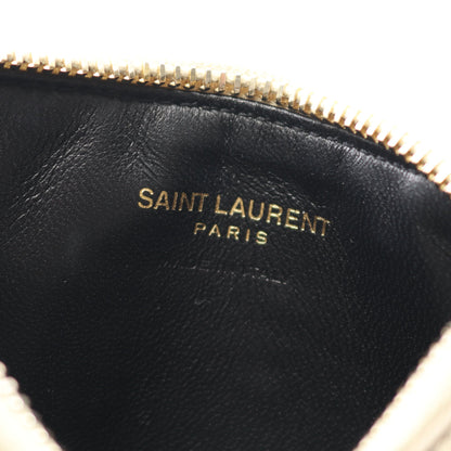 カサンドラ カードケース コインケース レザー シャンパンゴールド サンローランパリ 財布・小物 SAINT LAURENT PARIS