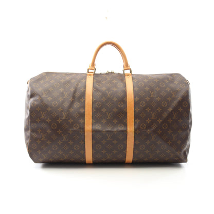 キーポル60 モノグラム ボストンバッグ PVC レザー ブラウン ルイヴィトン バッグ LOUIS VUITTON