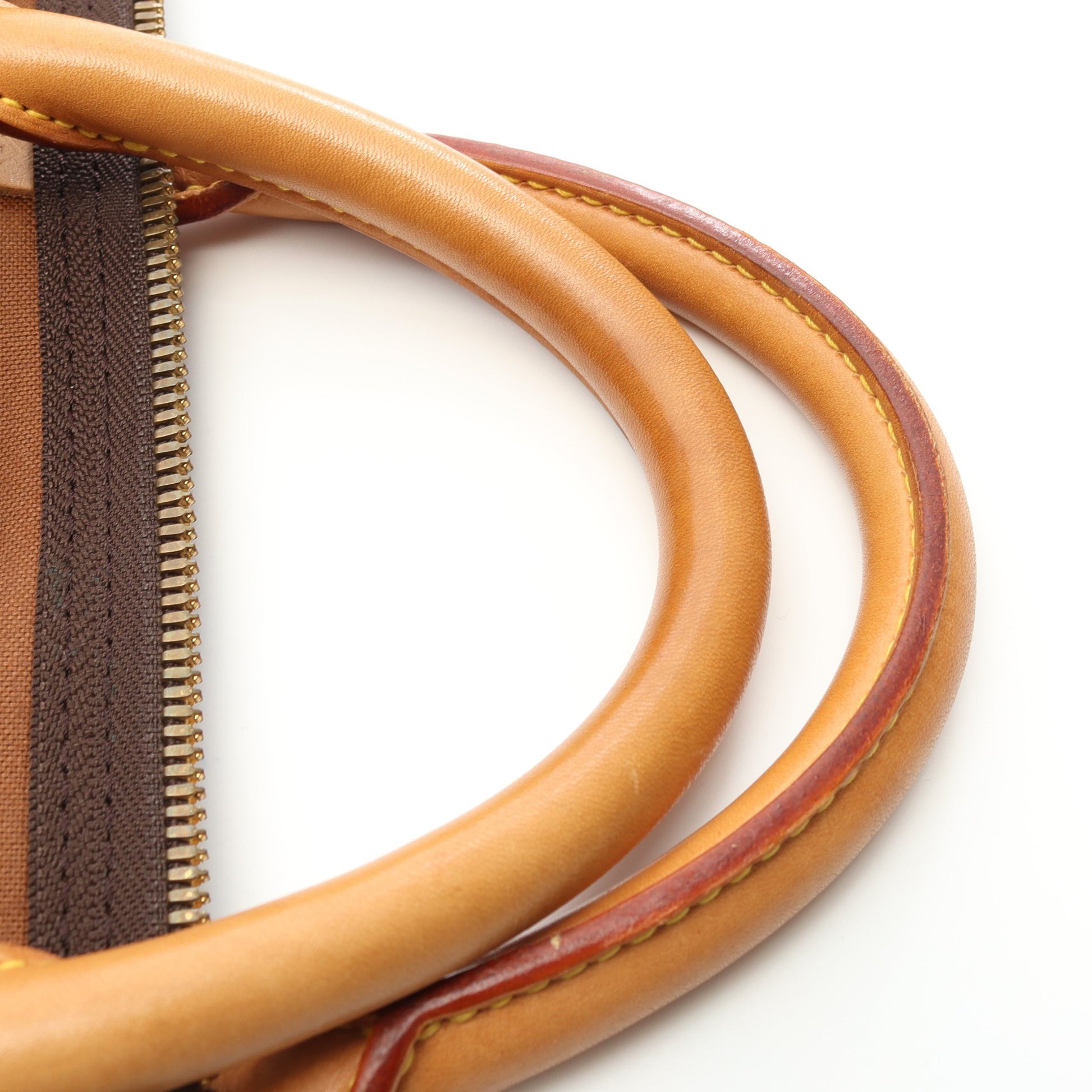 キーポル60 モノグラム ボストンバッグ PVC レザー ブラウン ルイヴィトン バッグ LOUIS VUITTON