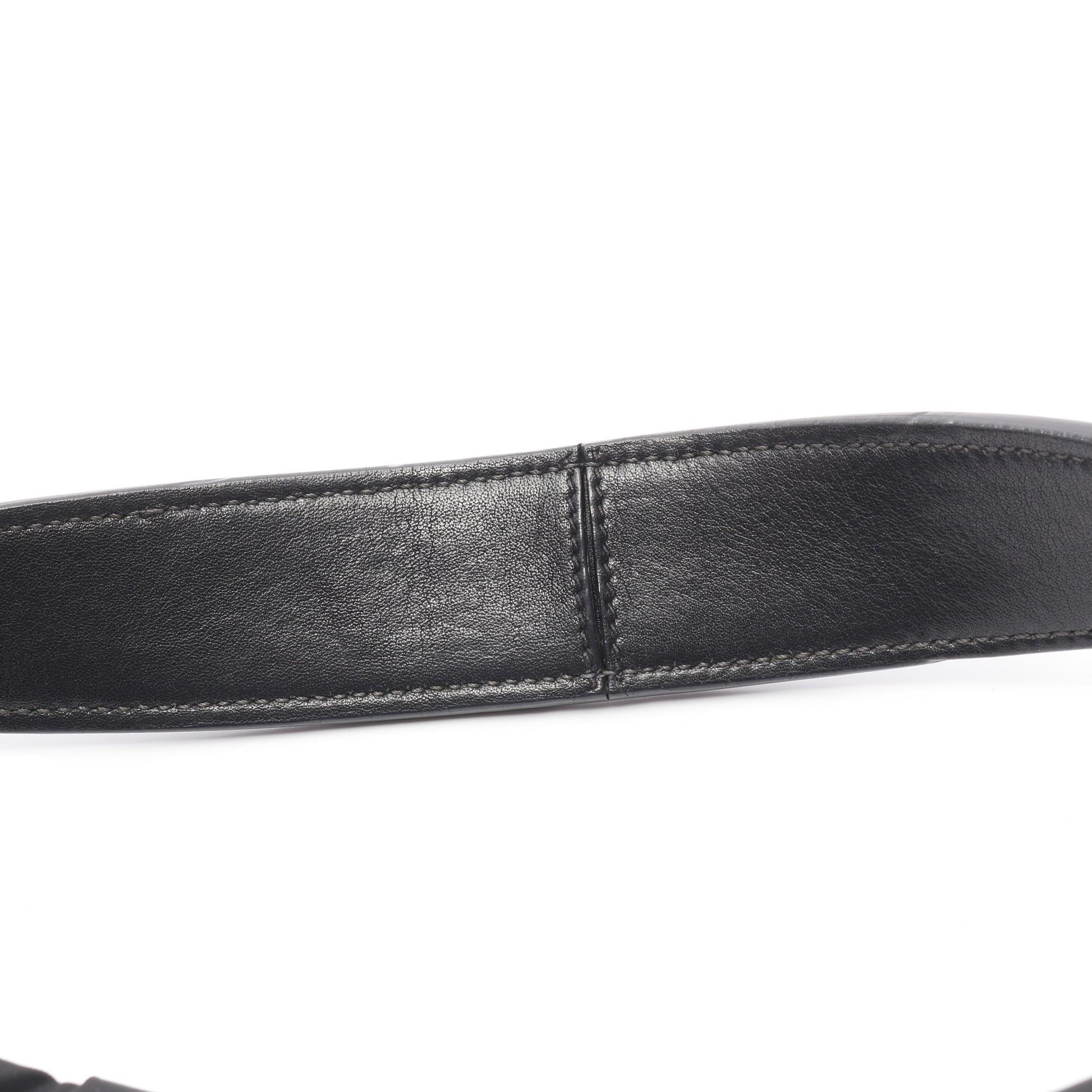 ショルダーバッグ ギャザー ナイロン レザー ブラック プラダ バッグ PRADA
