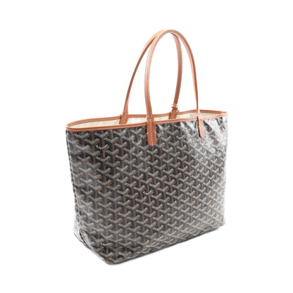 サンルイPM ハンドバッグ トートバッグ コーティングキャンバス レザー ブラック ブラウン マルチカラー ゴヤール バッグ GOYARD