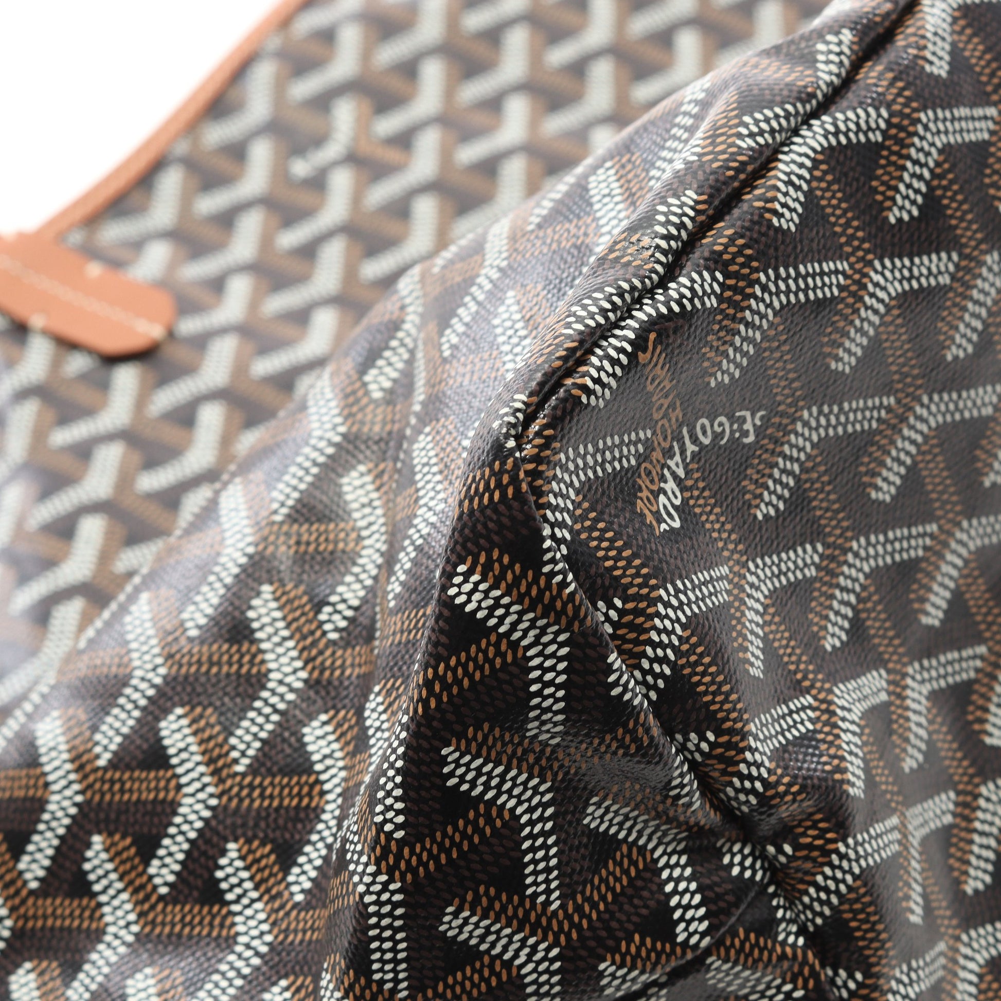 サンルイPM ハンドバッグ トートバッグ コーティングキャンバス レザー ブラック ブラウン マルチカラー ゴヤール バッグ GOYARD