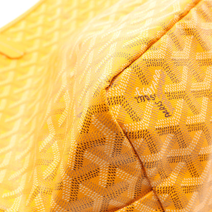サンルイPM ハンドバッグ トートバッグ コーティングキャンバス レザー オレンジ マルチカラー ゴヤール バッグ GOYARD