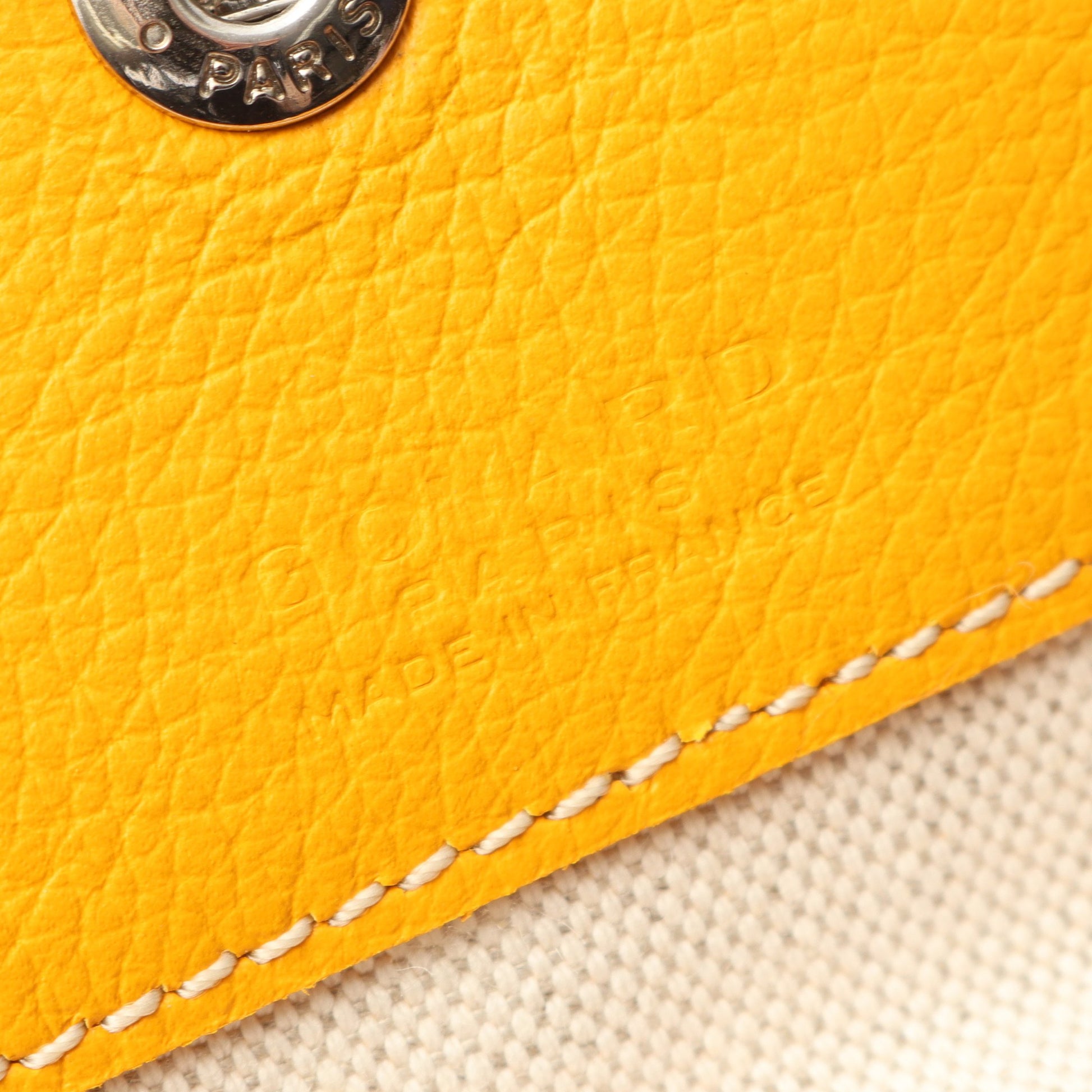 サンルイPM ハンドバッグ トートバッグ コーティングキャンバス レザー オレンジ マルチカラー ゴヤール バッグ GOYARD