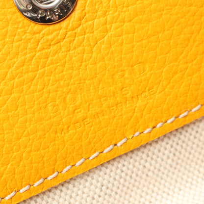 サンルイPM ハンドバッグ トートバッグ コーティングキャンバス レザー オレンジ マルチカラー ゴヤール バッグ GOYARD