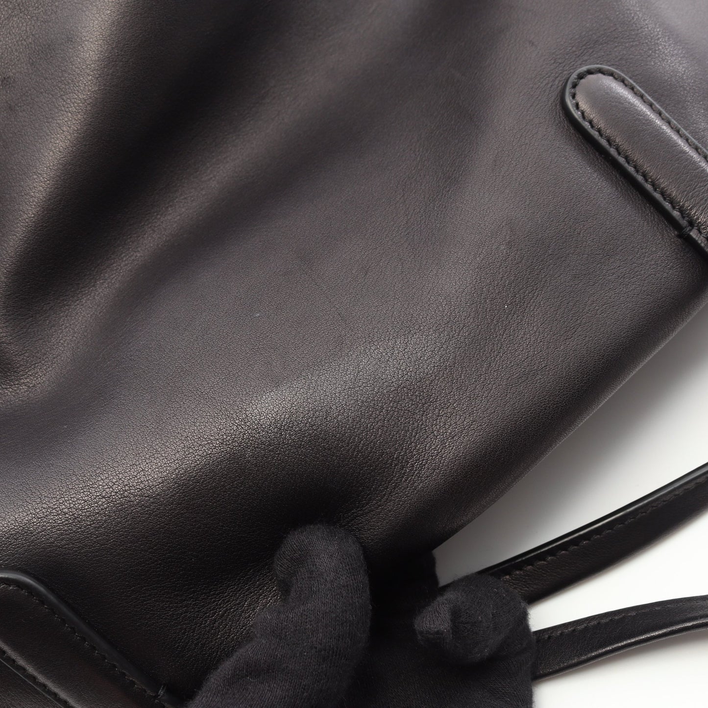 HENRI アンリ ショルダーバッグ トートバッグ レザー ブラック ザロウ バッグ THE ROW