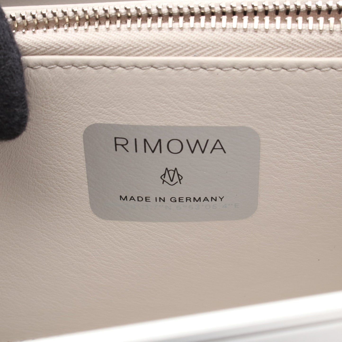 DIOR × RIMOWA パーソナルクラッチバッグ ショルダーバッグ ショルダーウォレット アルミニウム レザー シルバー ライトグレー ディオール バッグ DIOR