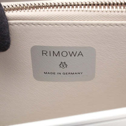 DIOR × RIMOWA パーソナルクラッチバッグ ショルダーバッグ ショルダーウォレット アルミニウム レザー シルバー ライトグレー ディオール バッグ DIOR